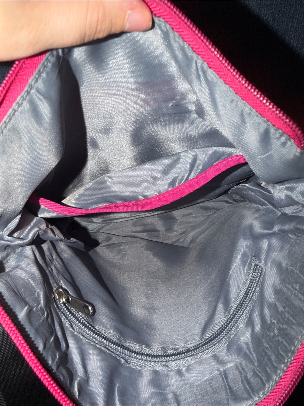 Bright Pink Crossbody Bag - Picture 3 of 6